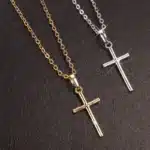 Collier long croix 1