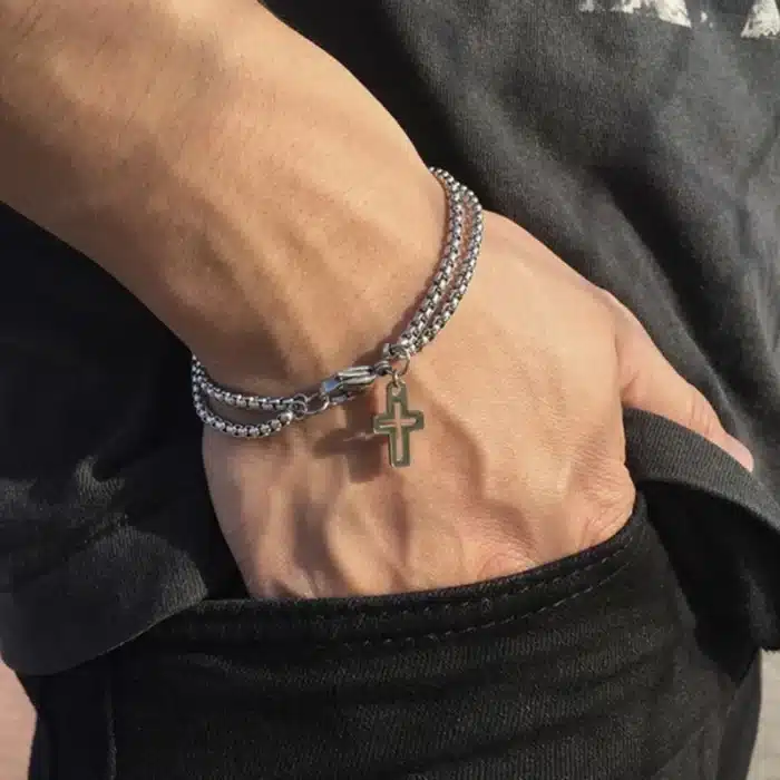 Bracelet chrétien homme 2