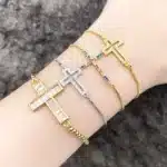 Collier croix cuivre 4