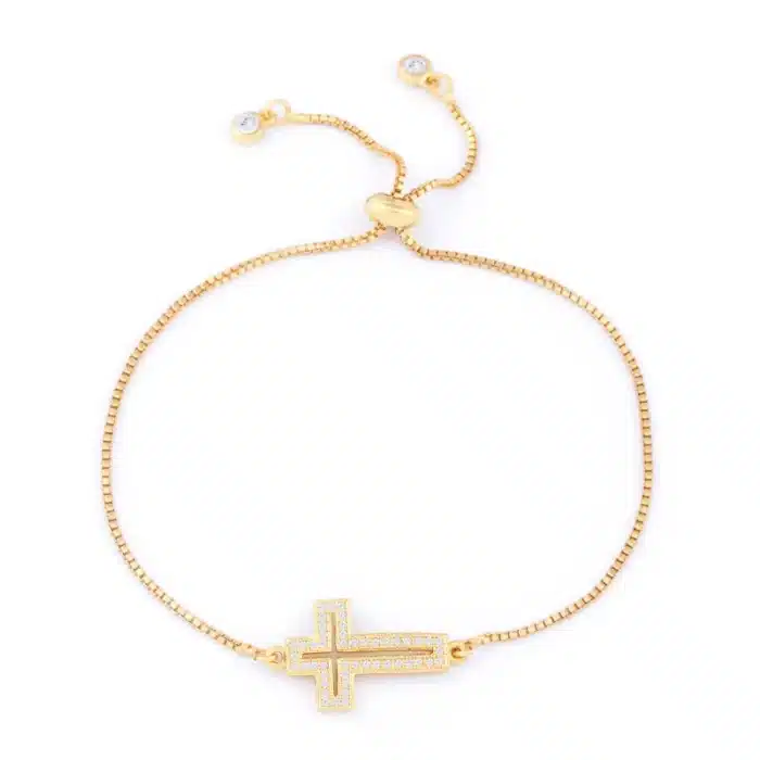 Collier croix cuivre 10