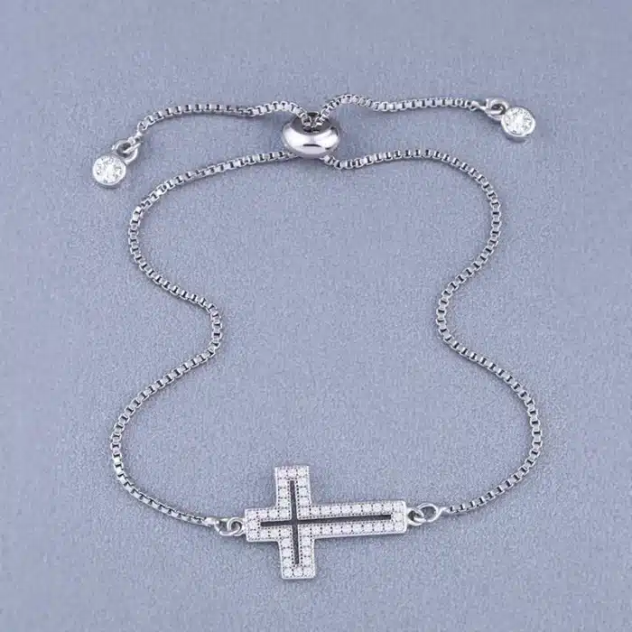 Collier croix cuivre 16