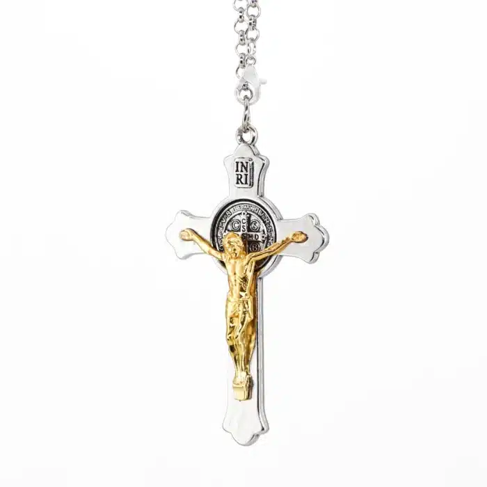 Pendentif de voiture crucifix 7