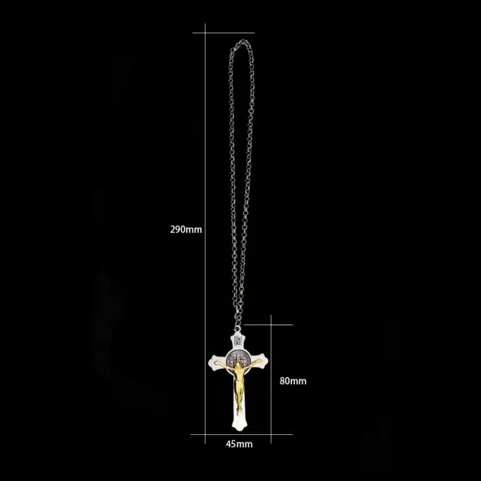 Pendentif de voiture crucifix 2