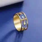 Bague croix catholique 2