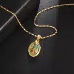 Collier pendentif Vierge Marie 4