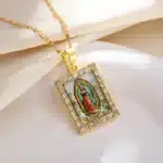 Collier pendentif Vierge Marie 14