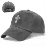 CasAdvantages-Casquette de Baseball 100% coton pour femmes, vintage, délavée, cool, chapeau de soleil, juda, jésus, croix, été 2