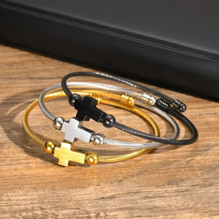 Bracelet acier inoxydable 4