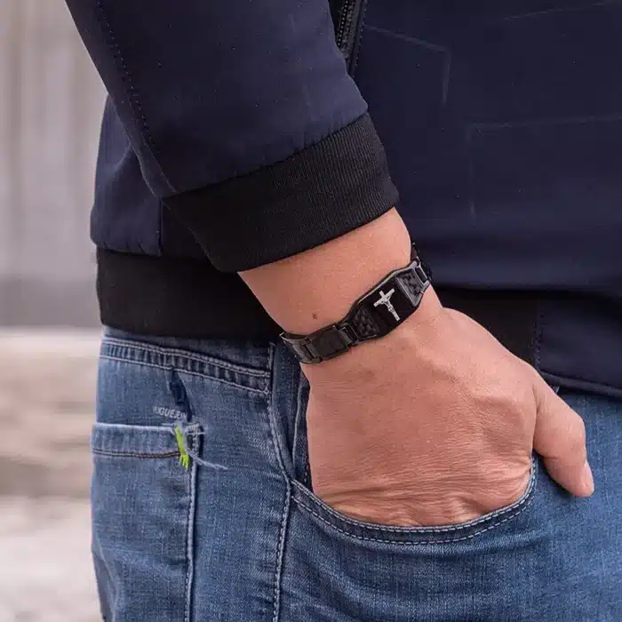 Bracelet magnétique Jésus 5