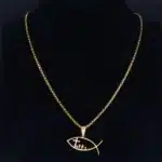 Collie pendentif Ichthus 1