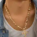 Chaine religieuse grande croix 2