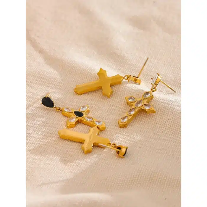 Pendants d'oreilles catholique 4