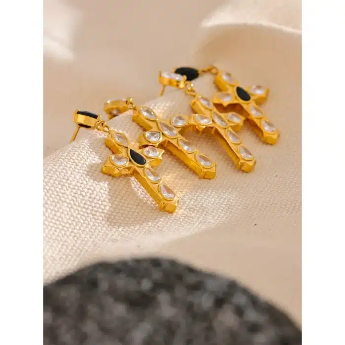 Pendants d'oreilles catholique 3