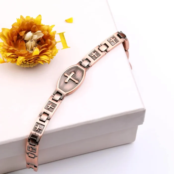 Bracelet magnétique catholique 7