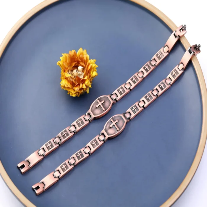 Bracelet magnétique catholique 8