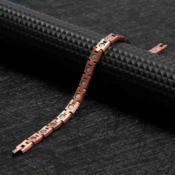 Bracelet croix en cuivre magnétique 3