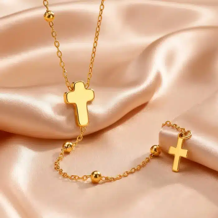 Colliers croix en Y 2