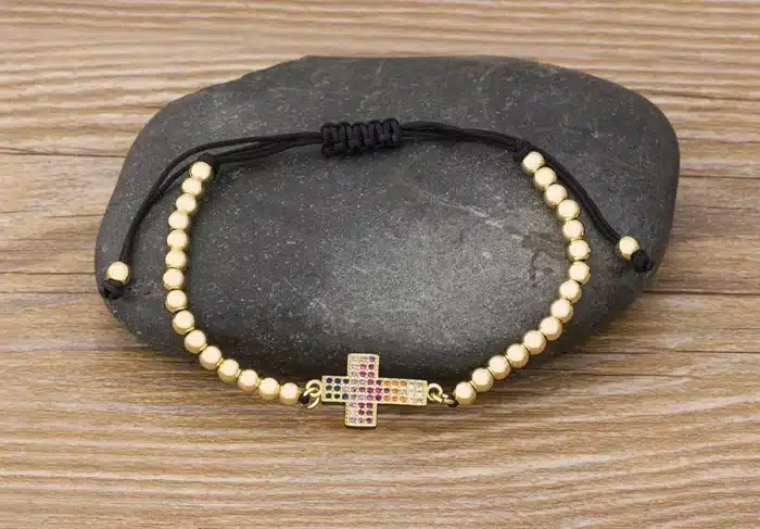 Bracelet croix de jésus 7