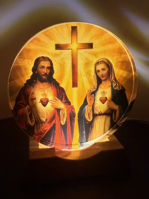 Veilleuse jésus et vierge marie 6