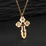 Colliers pendentif croix orthodoxe 1