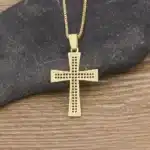 Collier croix en cristal 5