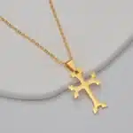 Collier croix arménienne 4