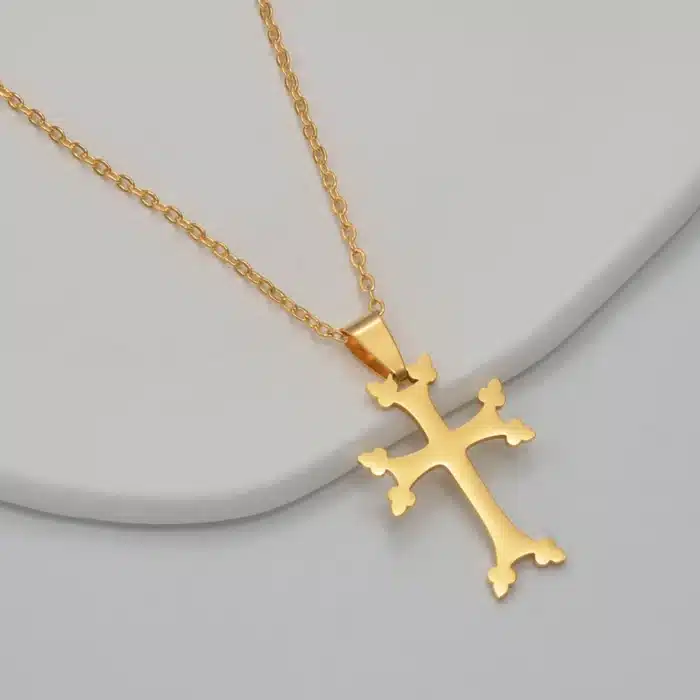 Collier croix arménienne 4