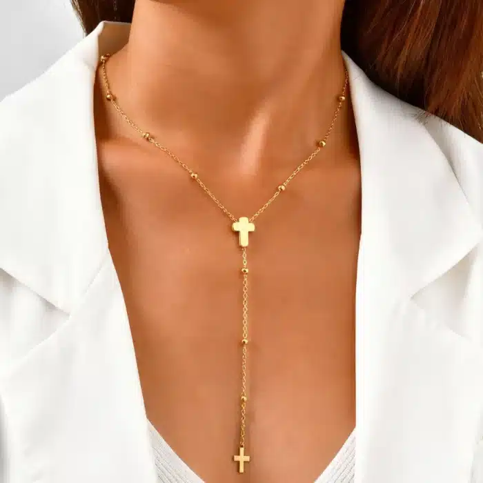 Colliers croix en Y 1
