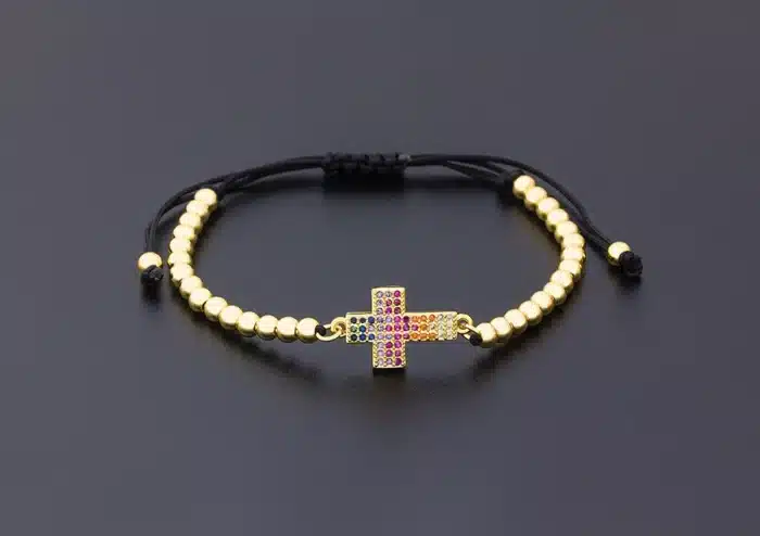 Bracelet croix de jésus 8