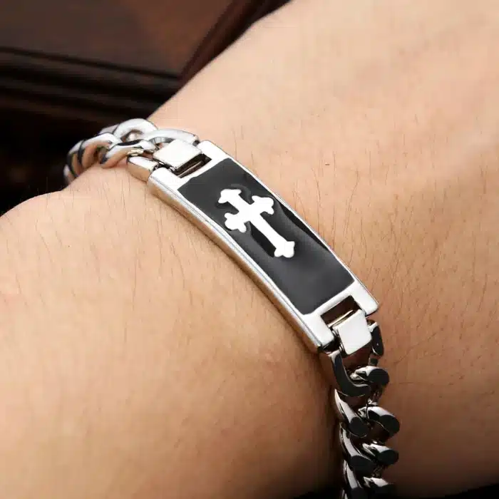 Bracelet catholique hommes 6