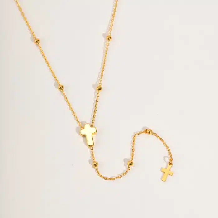 Colliers croix en Y 7