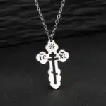 Colliers pendentif croix orthodoxe 2