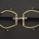 Bracelets croix coloré 19