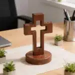 Croix décorative en bois 8