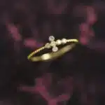Bague raffinée religieuse 1