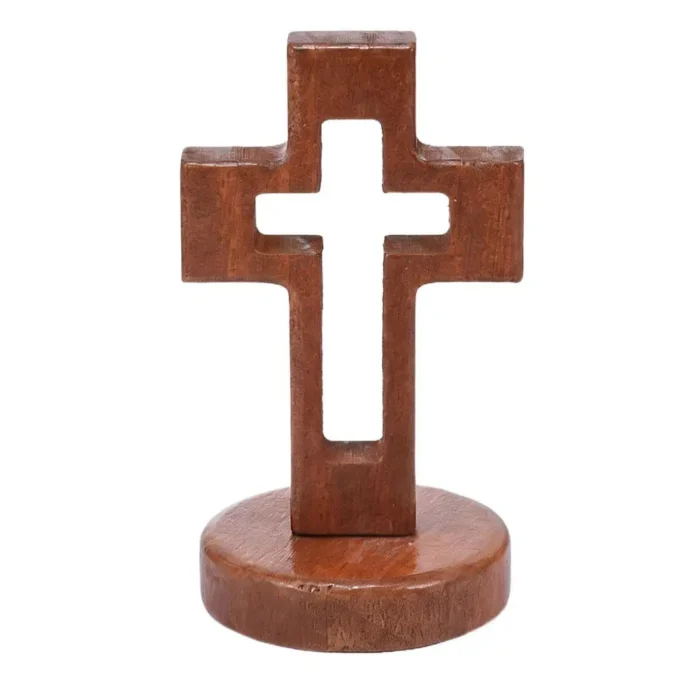 Croix décorative en bois 6