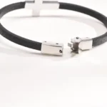Bracelet croisé en cuir 6