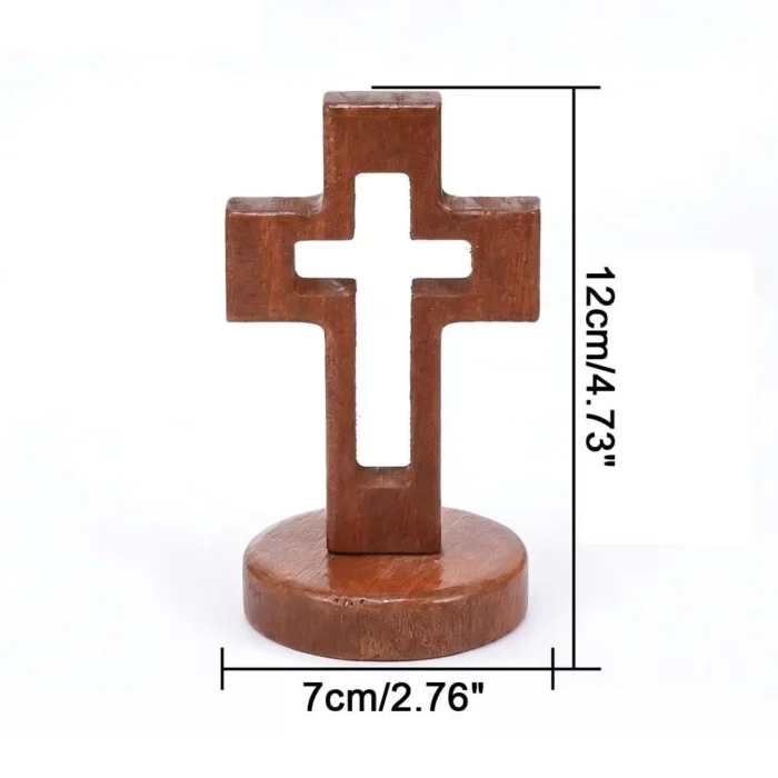 Croix décorative en bois 5